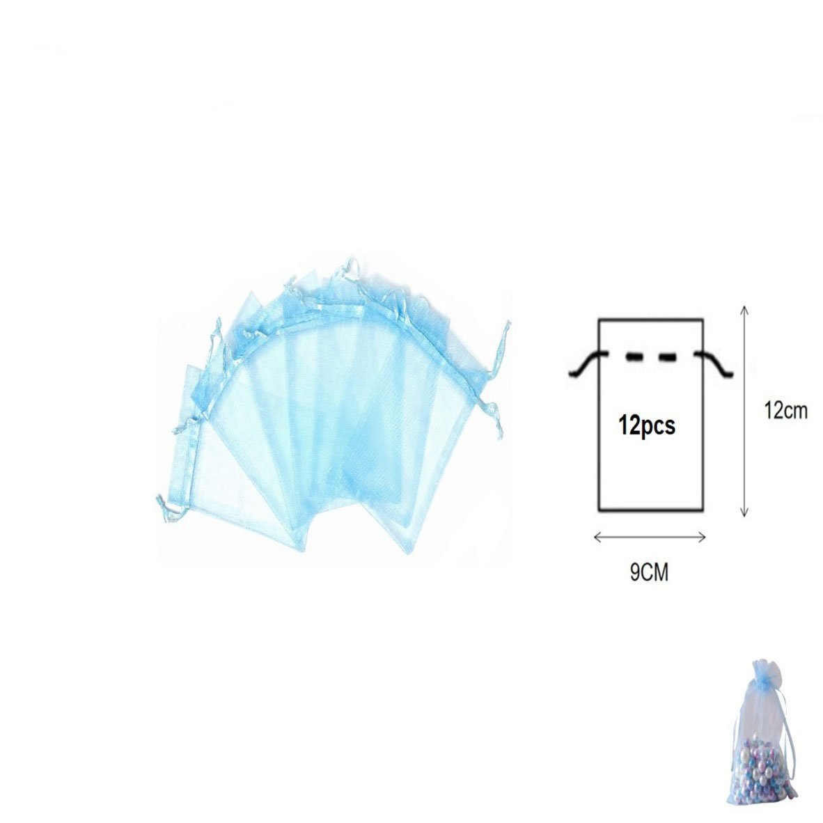 Bolsas de organza