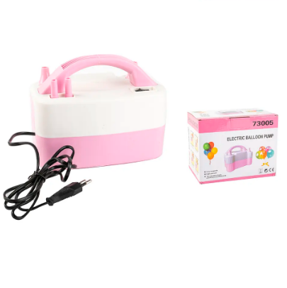 Inflador eléctrico rosado de globos 220V