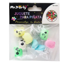 Juguetes para piñata resorte 8pcs