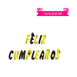 Guirnaldas 5m feliz cumpleaños