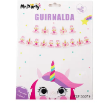 Guirnaldas 5m 15pcs gorro de torta