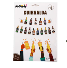 Guirnaldas 5m 17pcs cervezas