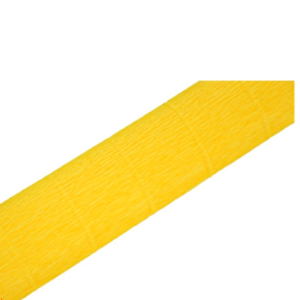 papel crepe amarillo  10 pliegos 