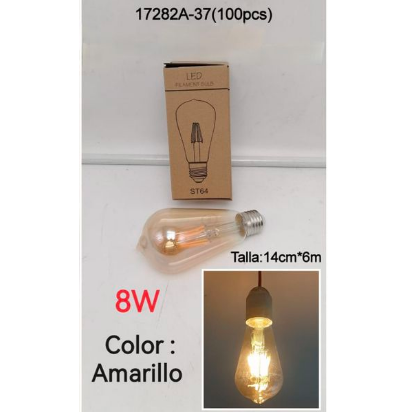 bombilla marron 8w