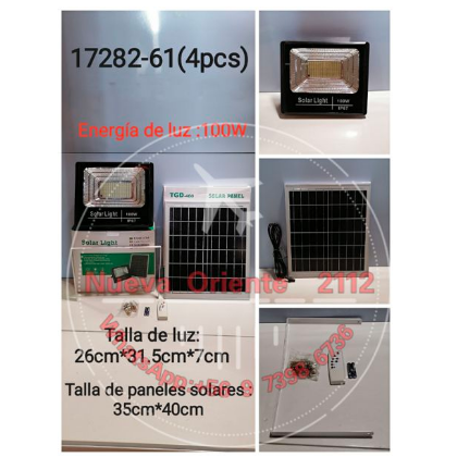 proyector solar 100w