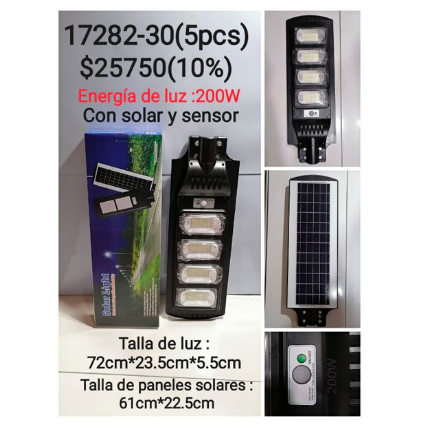 farola solar 300w